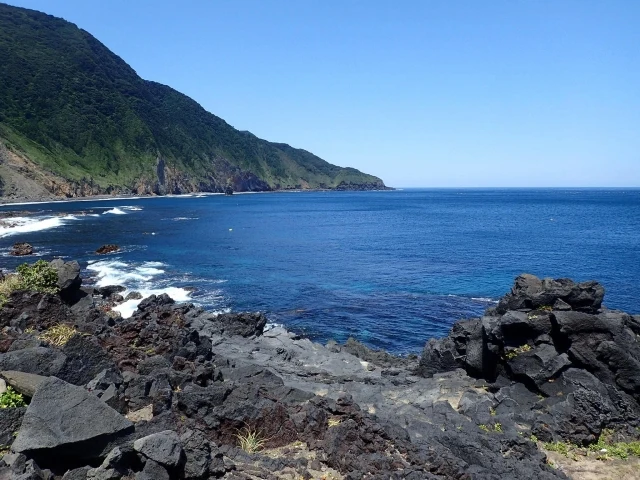 伊豆大島の海岸